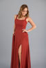 Imagen de Maxi Dress Seda Detalle Espalda, Abertura Falda