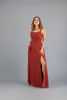 Imagen de Maxi Dress Seda Detalle Espalda, Abertura Falda