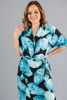 Imagen de Vestido Estampado Cuello V, Falda Nudo
