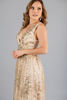 Imagen de Maxi Dress Escote Profundo, Brillo