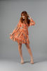 Imagen de Vestido Estampado Cruzado Seda        (Exclusivo Pagina)