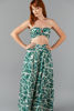 Imagen de Set Crop Top Pantalón Rayón Estampado     (Exclusivo Pagina)