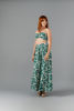 Imagen de Set Crop Top Pantalón Rayón Estampado     (Exclusivo Pagina)