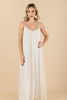 Imagen de Maxi Dress Casual Tirantes Manta Hilo Dorado (Exclusivo Pagina)