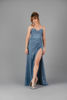 Imagen de Vestido Estilo Corse Brillo Tirantes