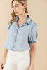 Imagen de Blusa Denim M Corta