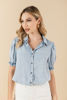 Imagen de Blusa Denim M Corta