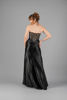 Imagen de Maxi Dress Satin Estilo Corse, Detalle Abalorios