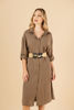 Imagen de Vestido Camisero  Rayon             (Exclusivo pagina)