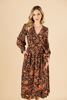 Imagen de Vestido Rayon Manga Larga Print Abstracto       (Exclusivo pagina)