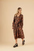 Imagen de Vestido Rayon Manga Larga Print Abstracto       (Exclusivo pagina)