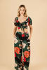 Imagen de Set Pantalon Crop Top En Rayon Estampado(Exclusivo Pagina)
