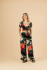 Imagen de Set Pantalon Crop Top En Rayon Estampado(Exclusivo Pagina)