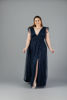 Imagen de Maxi Dress Tull Con Brillo, Escote Profundo