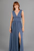 Imagen de Maxi Dress Seda, Escote Profundo