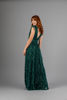 Imagen de Maxi Dress Cuello V Profundo Brillo