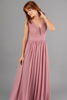 Imagen de Maxi Dress Cuello V  (Nido Abeja Espalda)