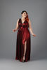 Imagen de Maxi Dress Metalico, Escote Profundo