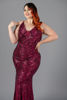 Imagen de Maxi Dress Tirantes Lentejuelas.    (Exclusivo Pagina)