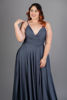 Imagen de Maxi Dress Satin Tirantes, Abertura Falda