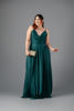 Imagen de Maxi Dress Satin Tirantes, Abertura Falda