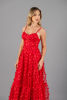 Imagen de Vestido Tirantes Detalle Print Mariposas  En Relieeve