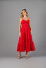 Imagen de Vestido Tirantes Detalle Print Mariposas  En Relieeve