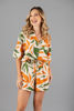 Imagen de Set Short En Rayon , Print Tropical   (Exclusivo Pagina)
