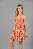 Imagen de Vestido Corto Tirantes, Rayon Estampado    (Exclusivo Pagina)