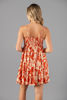 Imagen de Vestido Corto Tirantes, Rayon Estampado    (Exclusivo Pagina)