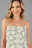 Imagen de Vestido tirantes Lino Estampado