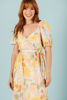 Imagen de Vestido En Rayon Floral, Cruzado Blusa            (Exclusivo Pagina)