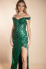 Imagen de Maxi Dress estilo Corse, Blusa Encaje, Falda Satin