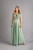 Imagen de Maxi Dress Blusa Croche Cuello V