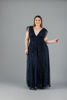 Imagen de Maxi Dress Tull Brillante, Escote Profundo