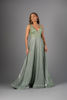 Imagen de Vestido Blusa Piedreria, Falda Brillo