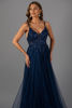 Imagen de Maxi Dress Blusa Encaje, Falda Amplia