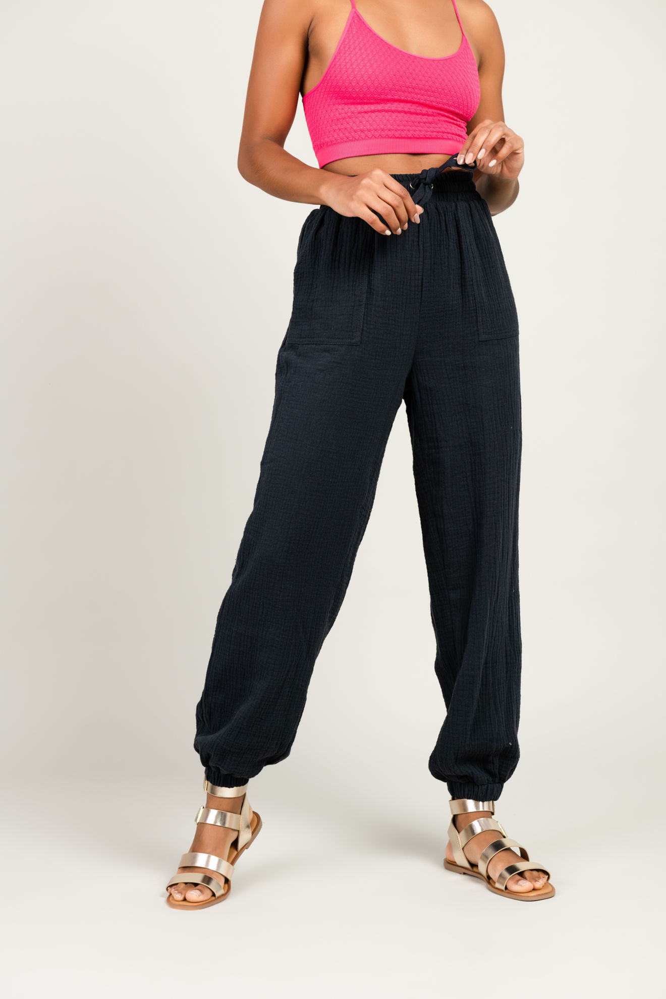 Imagen de Pantalon Jogger En Rayon (Exclusivo Pagina)