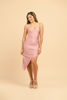Imagen de Vestido Tirantes Cuello V Asimetrico                                         (Exclusivo Pagina)