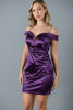 Imagen de Vestido Satin Off Shoulder          (Exclusivo Pagina)