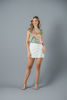 Imagen de Blusa Satin print Floral Sin Mangas