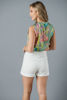 Imagen de Blusa Satin print Floral Sin Mangas