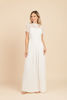 Imagen de Maxi Dress Blusa Croche Manga Corta     (Exclusivo Pagina)