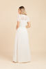 Imagen de Maxi Dress Blusa Croche Manga Corta     (Exclusivo Pagina)