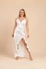 Imagen de Vestido Satin Tirates, Vuelo Frente     (Exclusivo Pagina)