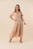 Imagen de Vestido Lunares Seda Largo                                                                (Exclusivo Pagina)