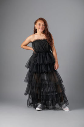 Imagen de Vestido Tull Straple      (Exclusivo Pagina)