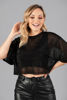 Imagen de Blusa Cuello Redondo Brillo   (Exclusiva Pagina)