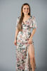 Imagen de Vestido Satin Print Floral, Nido Abeja Espalda