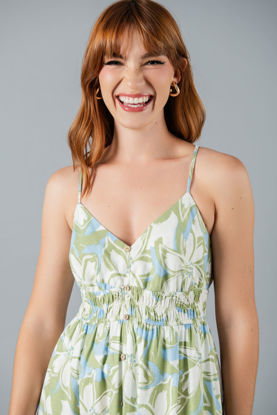 Imagen de Vestido Tirantes En Rayon Estampado            (Exclusivo Pagina)